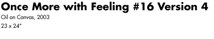 Once More with Feeling #16 Version 4